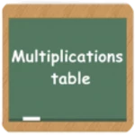 multiplications table android application logo